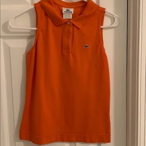 Lacoste sleeveless top